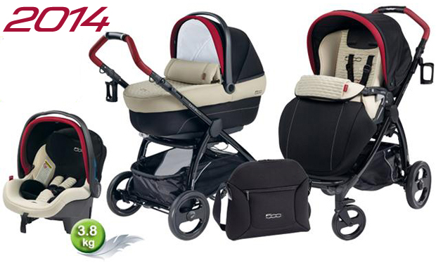 Peg Perego - Carucior 3 in 1 Book Plus Modular 500, colectia 2014.